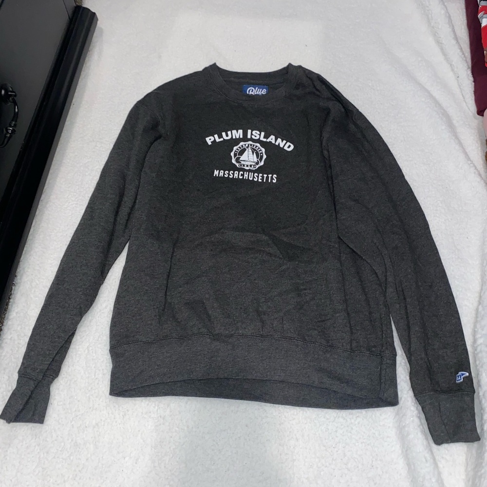 plum island Massachusetts crew neck